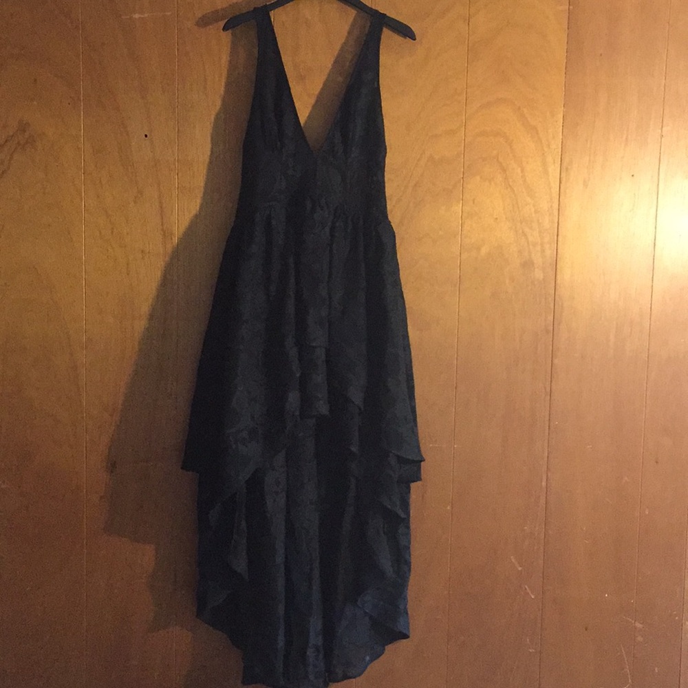 The Jetset Diaries High-Low Deep V Dress
